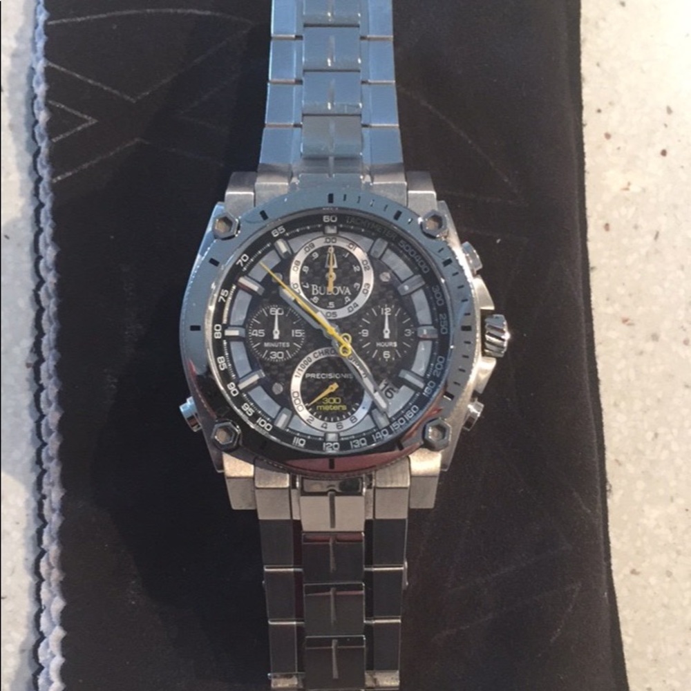 Bulova mens 96b175 Precisionist Stainless steel